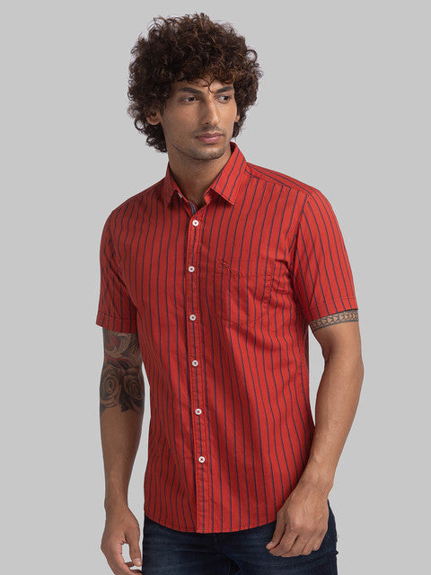 Parx Red Casual Shirt