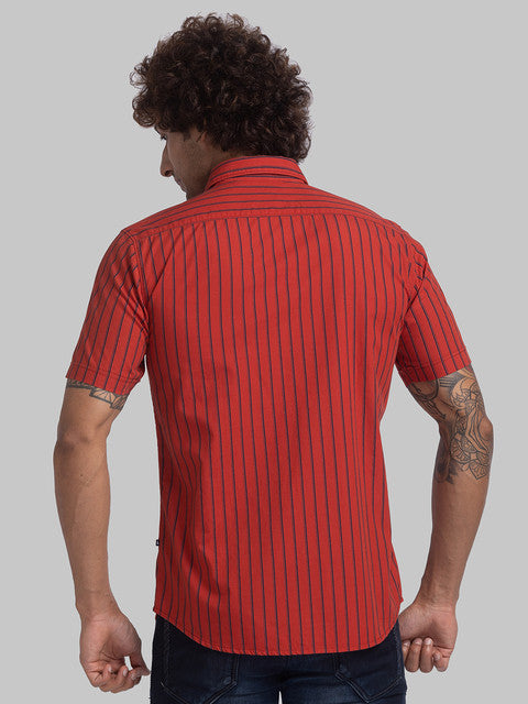 Parx Red Casual Shirt