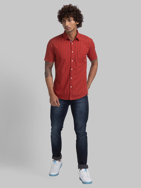 Parx Red Casual Shirt