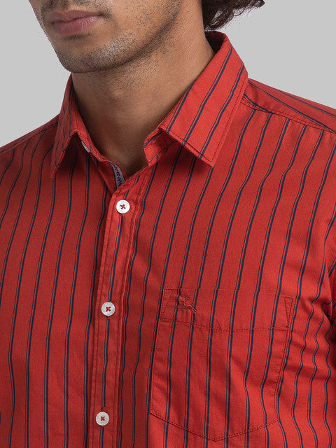 Parx Red Casual Shirt