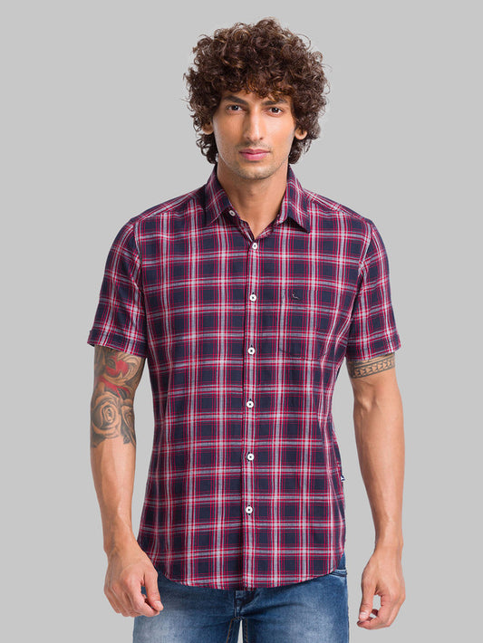 Parx Blue Casual Shirt 