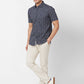 Parx Blue Casual Shirt