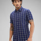 Parx Blue Casual Shirt 