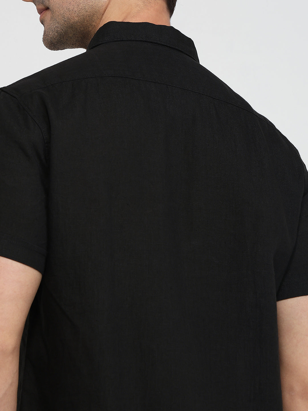 Parx Black Casual Shirt