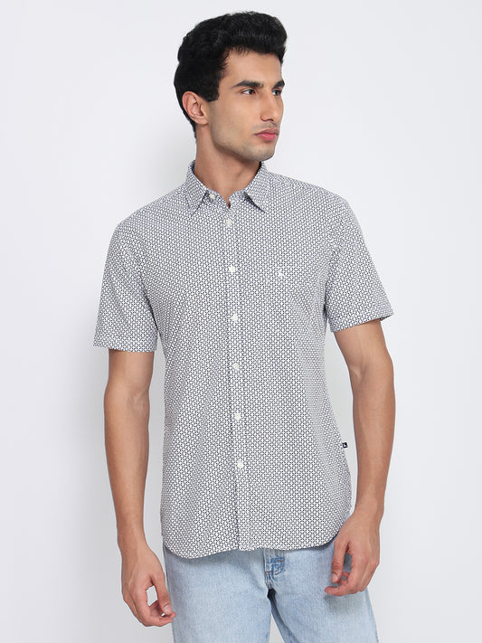 Parx White Casual Shirt