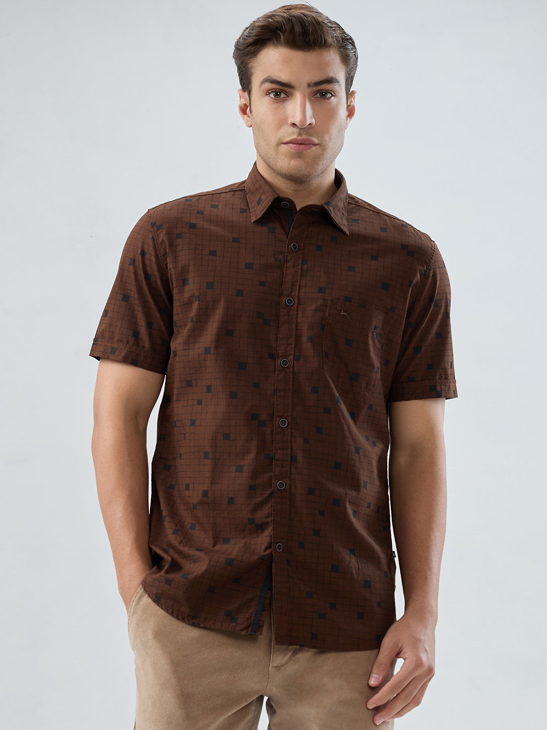 Parx Brown Shirt