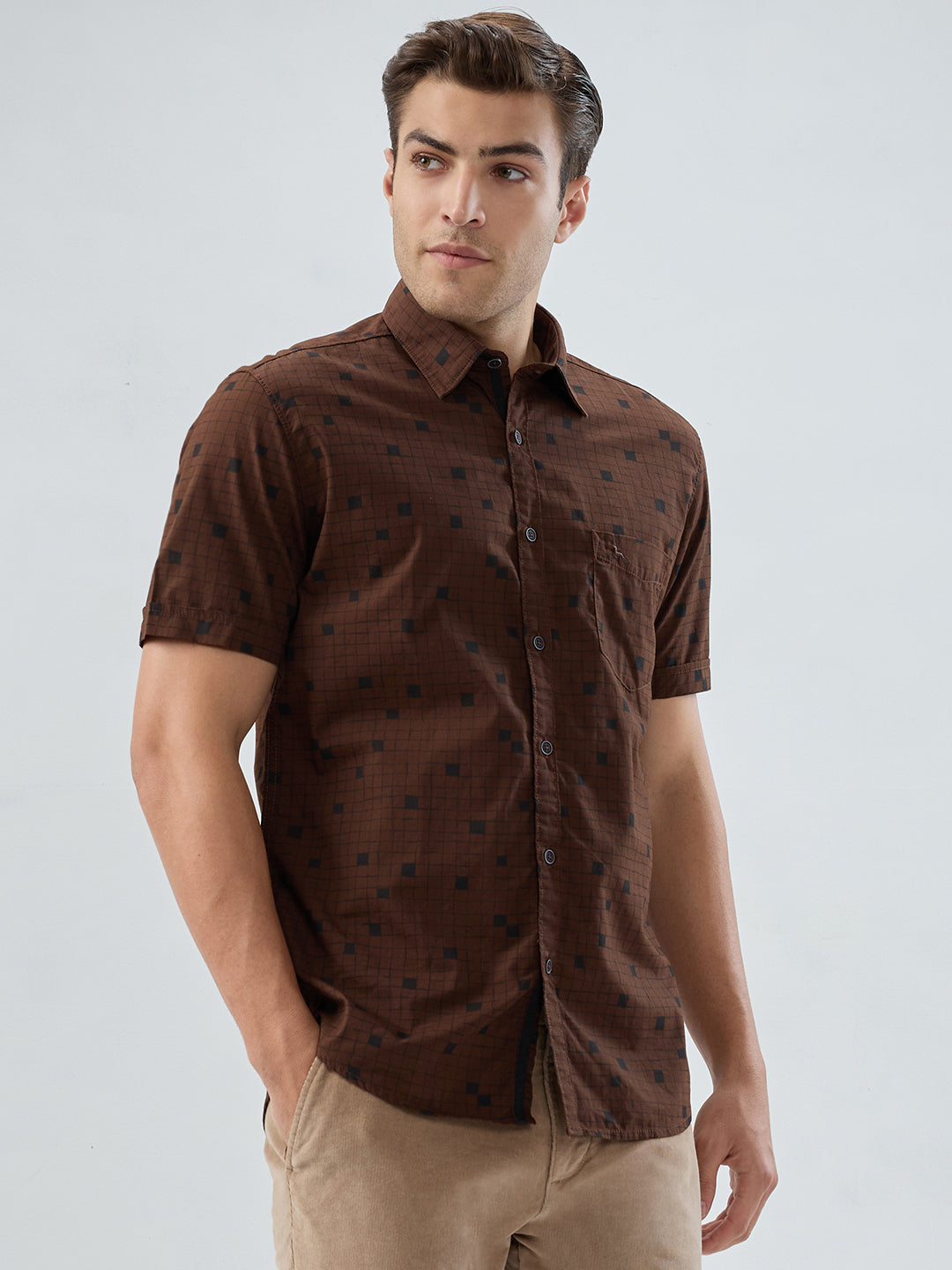 Parx Brown Shirt