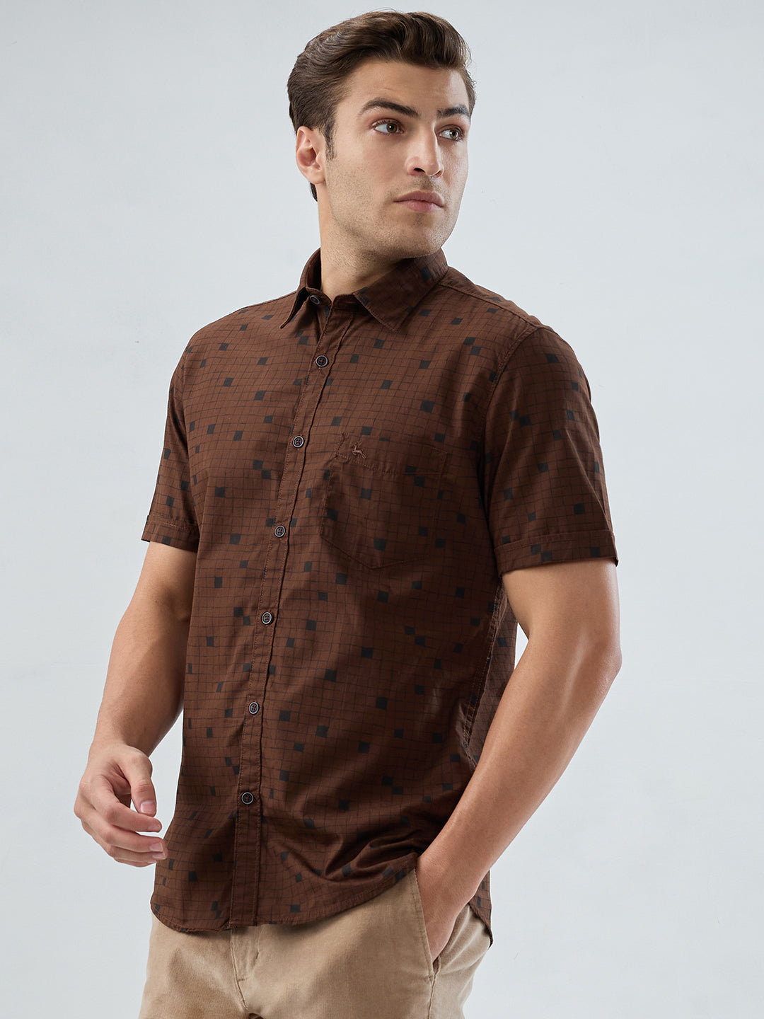 Parx Brown Shirt