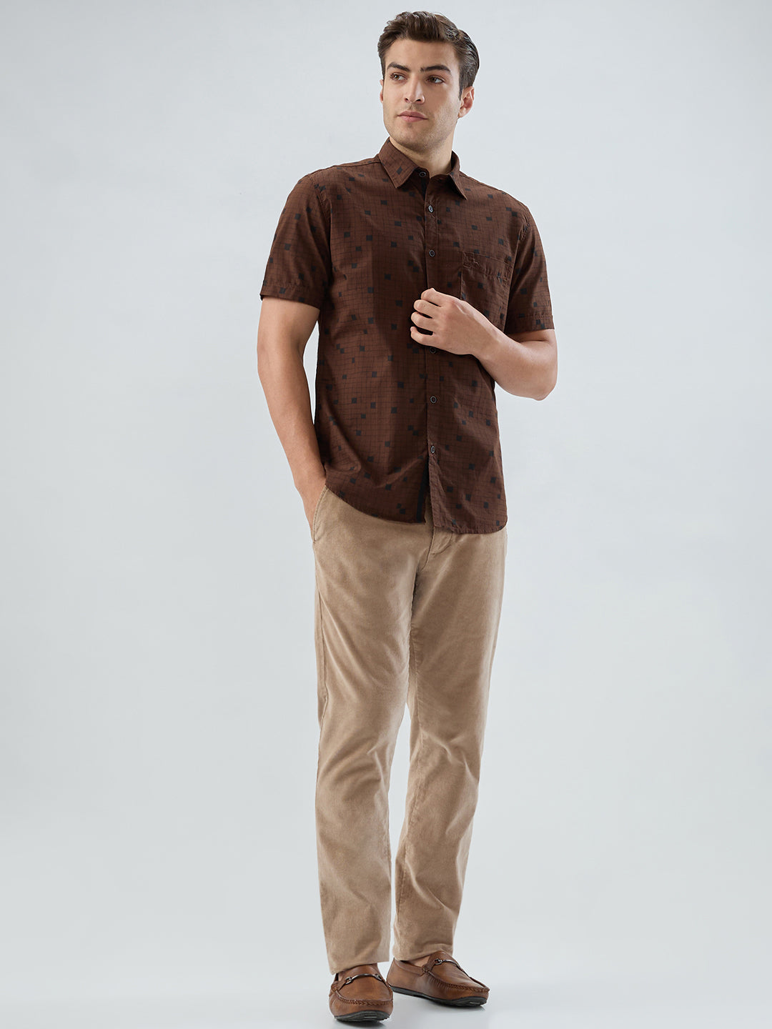 Parx Brown Shirt