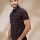 Parx Purple Casual Shirts