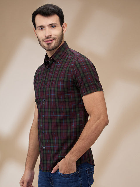 Parx Purple Casual Shirts