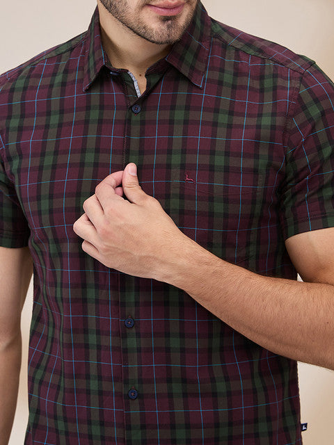 Parx Purple Casual Shirts