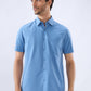 Parx Blue Casual Shirt