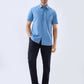 Parx Blue Casual Shirt