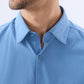 Parx Blue Casual Shirt