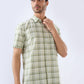 Parx Green Casual Shirt