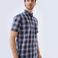 Parx Blue Casual Shirt