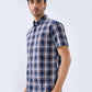 Parx Blue Casual Shirt