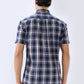 Parx Blue Casual Shirt