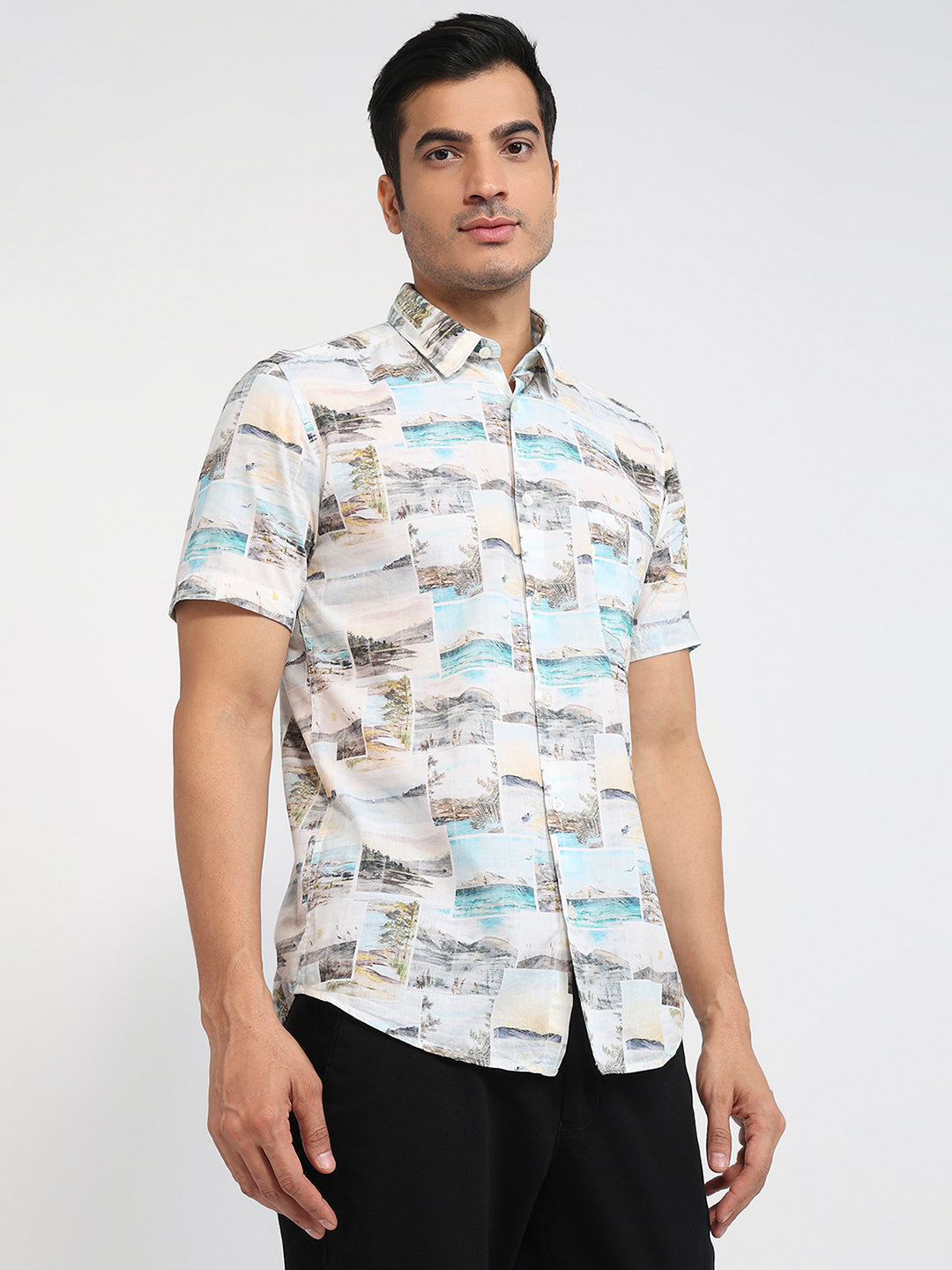 Parx Yellow Casual Shirt