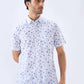 Parx Blue Casual Shirt