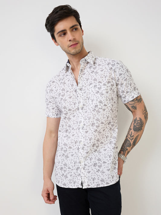 Parx Grey Casual Shirt 