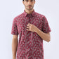 Parx Maroon Casual Shirt