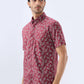 Parx Maroon Casual Shirt