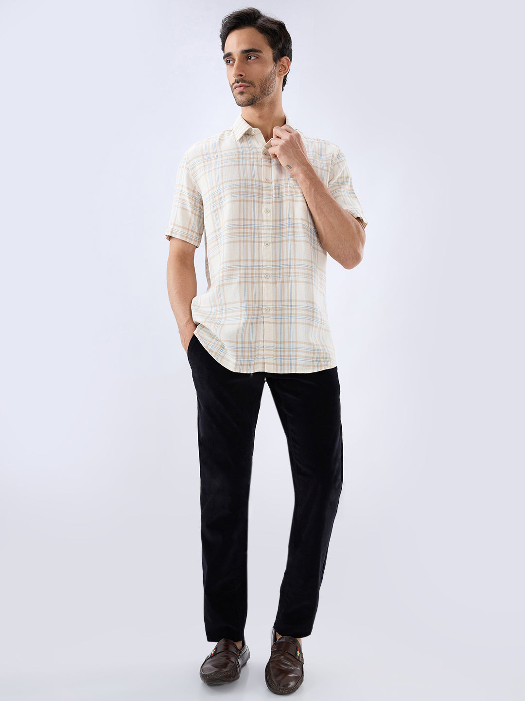 Parx Fawn Casual Shirt