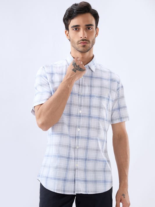 Parx White Casual Shirt