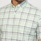 Parx Green Casual Shirt