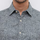 Parx Grey Casual Shirt