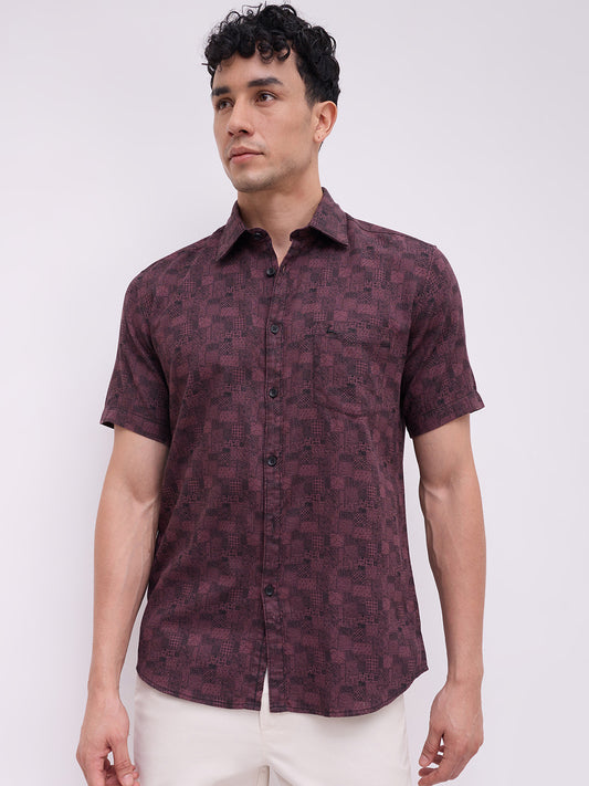 Parx Red Casual Shirt