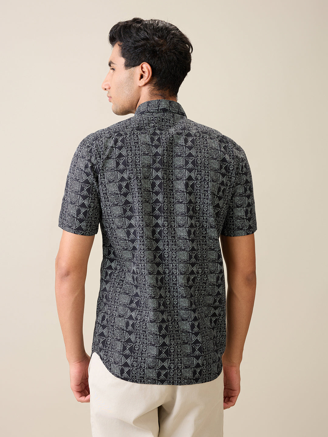 Parx Black Casual Shirt
