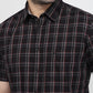 Parx Black Casual Shirt