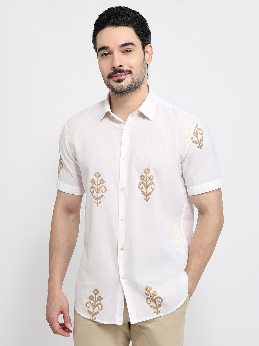 Parx Fawn Casual Shirt