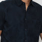 Parx Blue Casual Shirt