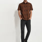 Parx Brown Casual Shirt