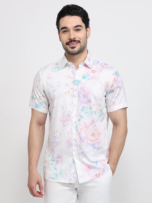 Parx White Casual Shirt