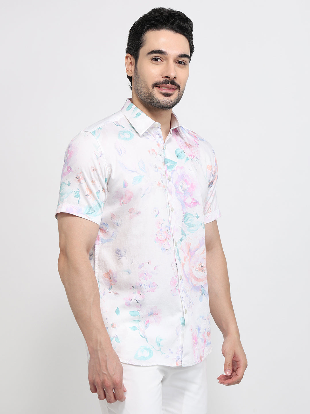 Parx White Casual Shirt