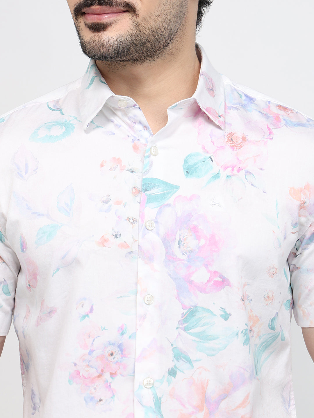 Parx White Casual Shirt