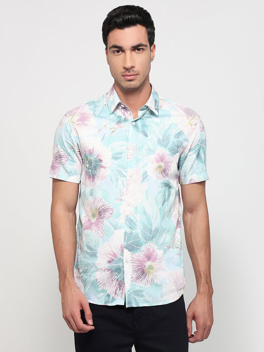 Parx Grey Casual Shirt