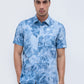 Parx Blue Casual Shirt