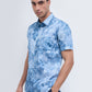 Parx Blue Casual Shirt