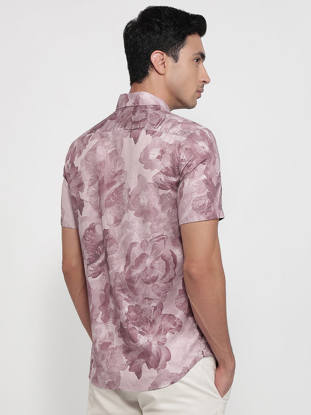 Parx Brown Casual Shirt