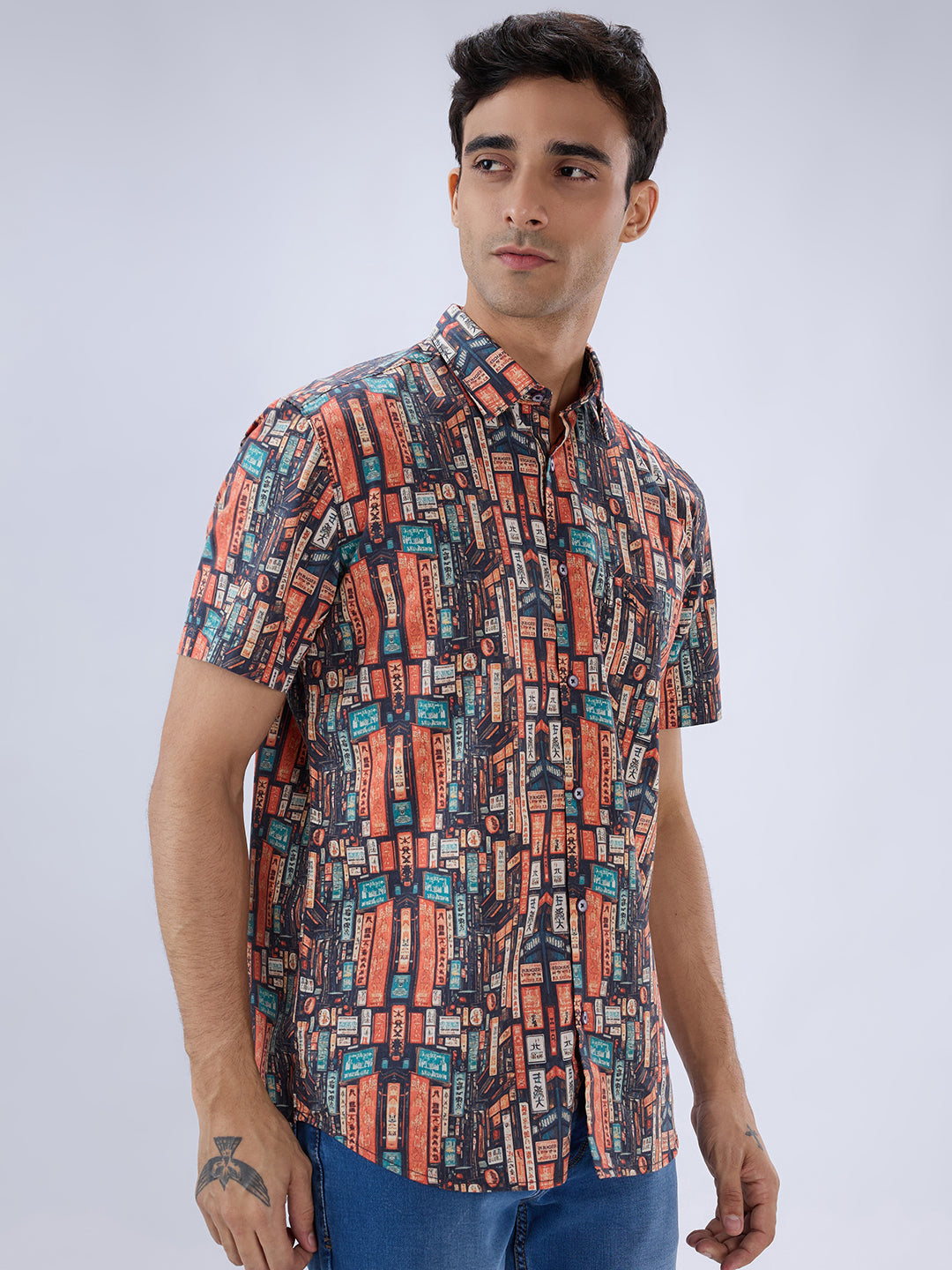 Parx Red Casual Shirt