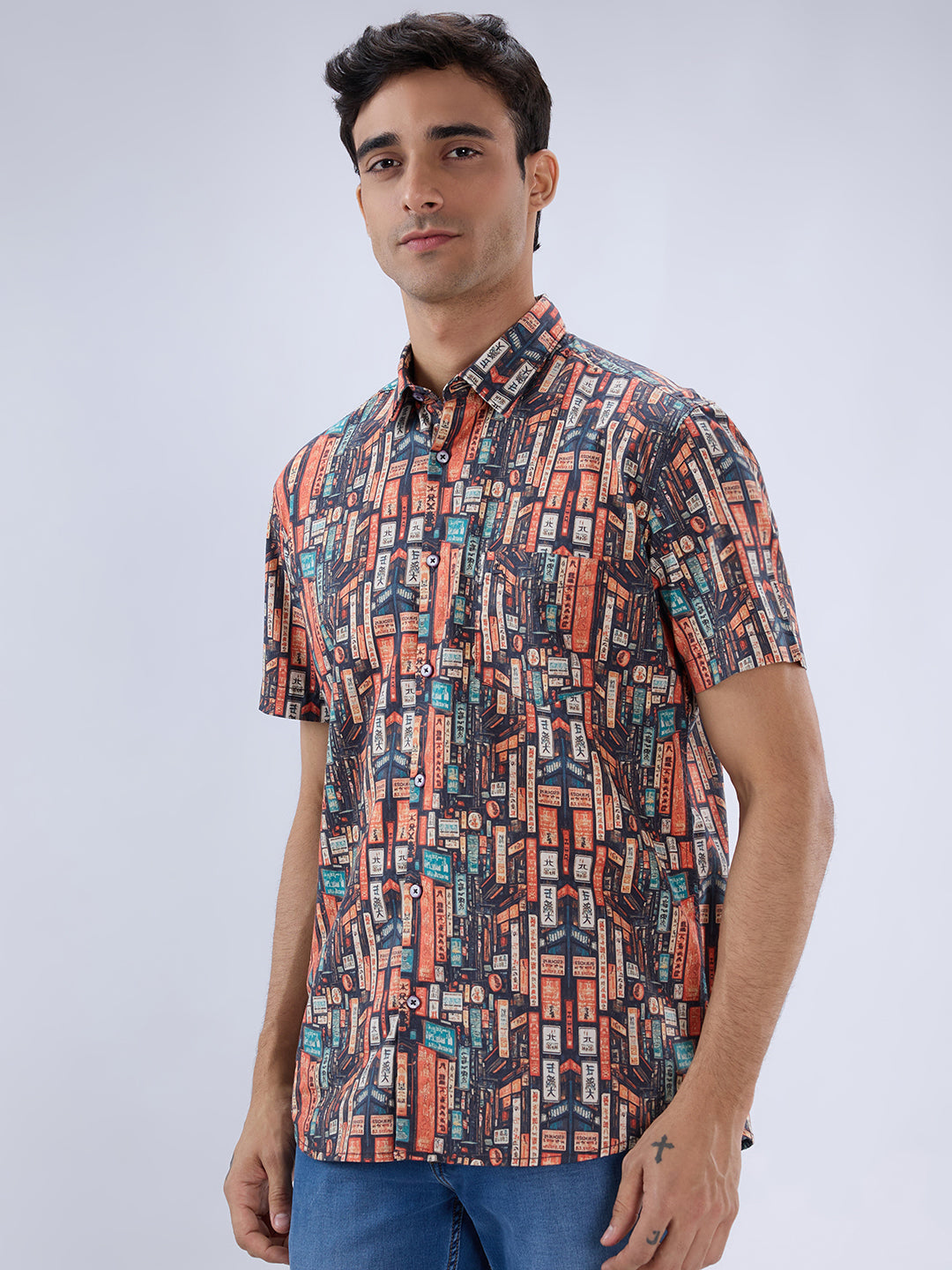 Parx Red Casual Shirt