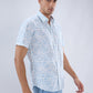 Parx Blue Casual Shirt
