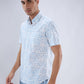 Parx Blue Casual Shirt