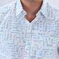 Parx Blue Casual Shirt
